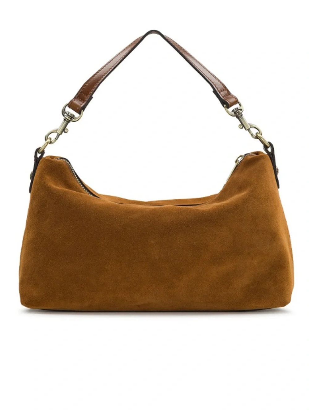 Patricia Nash Brown Suede Shoulder Bag - with dust bag